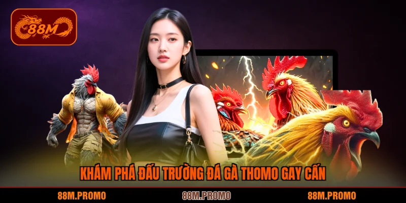 Khám phá đấu trường đá gà Thomo gay cấn